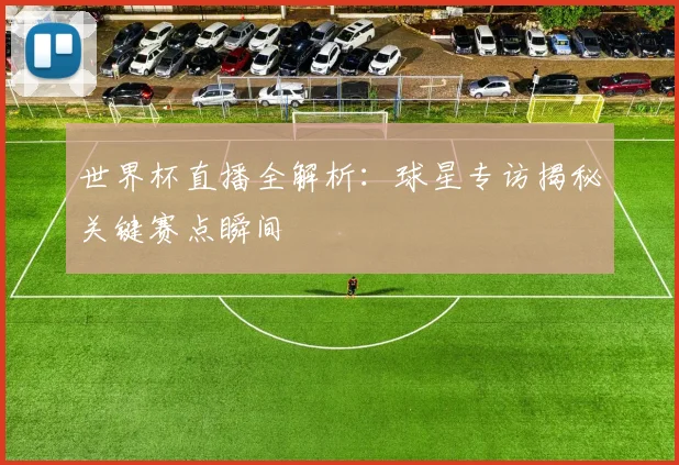 世界杯直播全解析：球星专访揭秘关键赛点瞬间